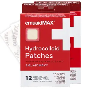 EMUAIDMAX Hydrocolloid Patches 2x Bundle