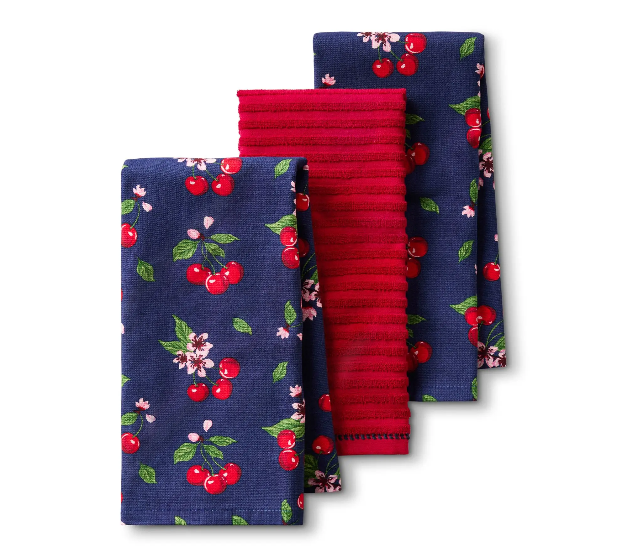 Draper James Cherry Blossom Kitchen Towel 3-Pack Set