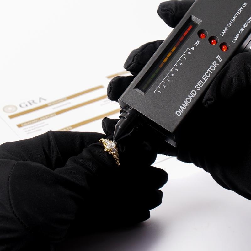 Delzzad 0.7ct Vintage Cluster Oval Cut Engagement Ring Band VVS Synthetic Moissanite Ring Jewelry S925 Perfect Birthday Engagement Wedding Anniversary Christmas Gift