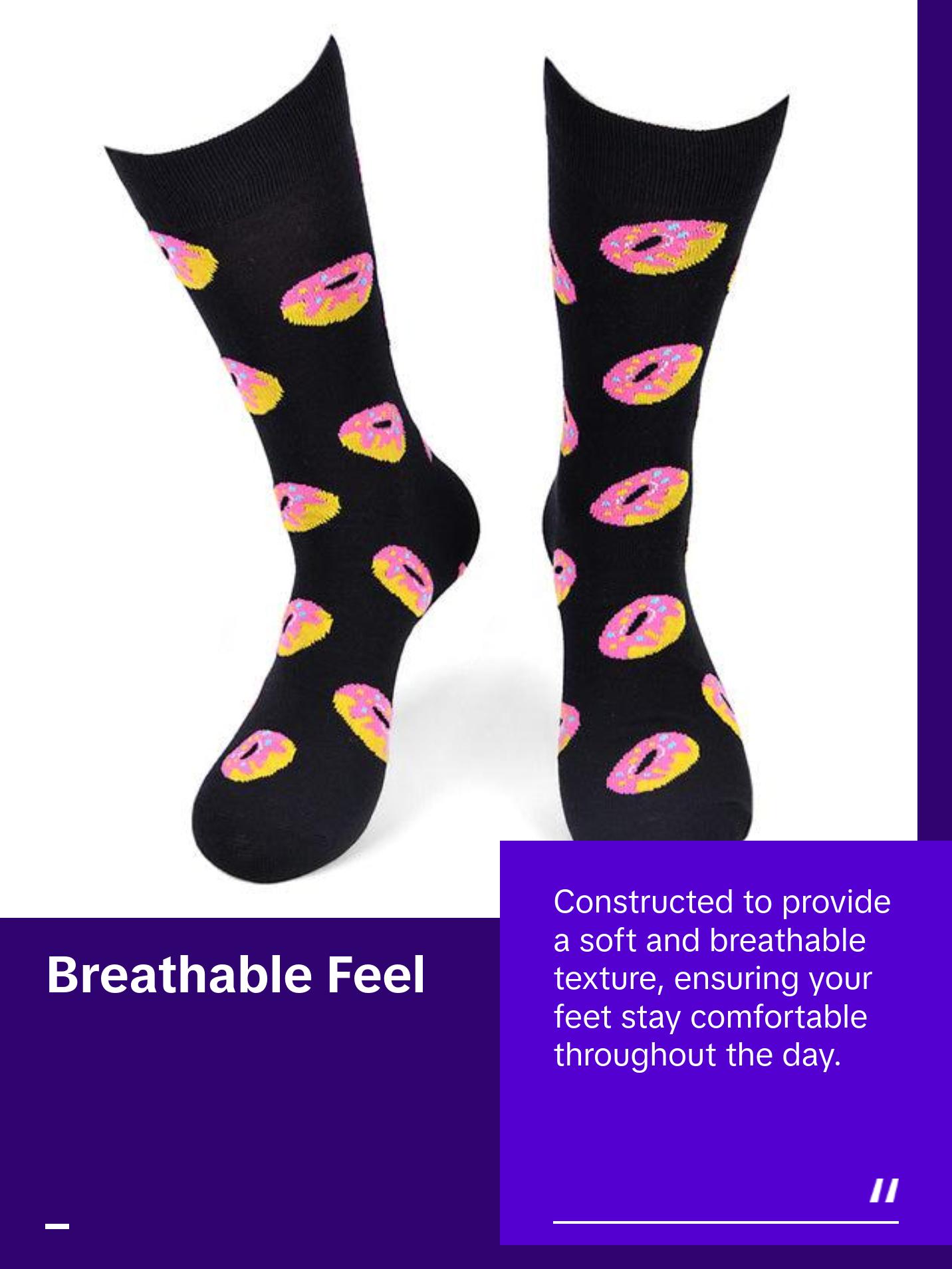 Men's Socks - Donut