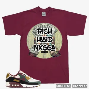 “RICH HOOD NXGGA” Soulless Trapperz T-Shirt