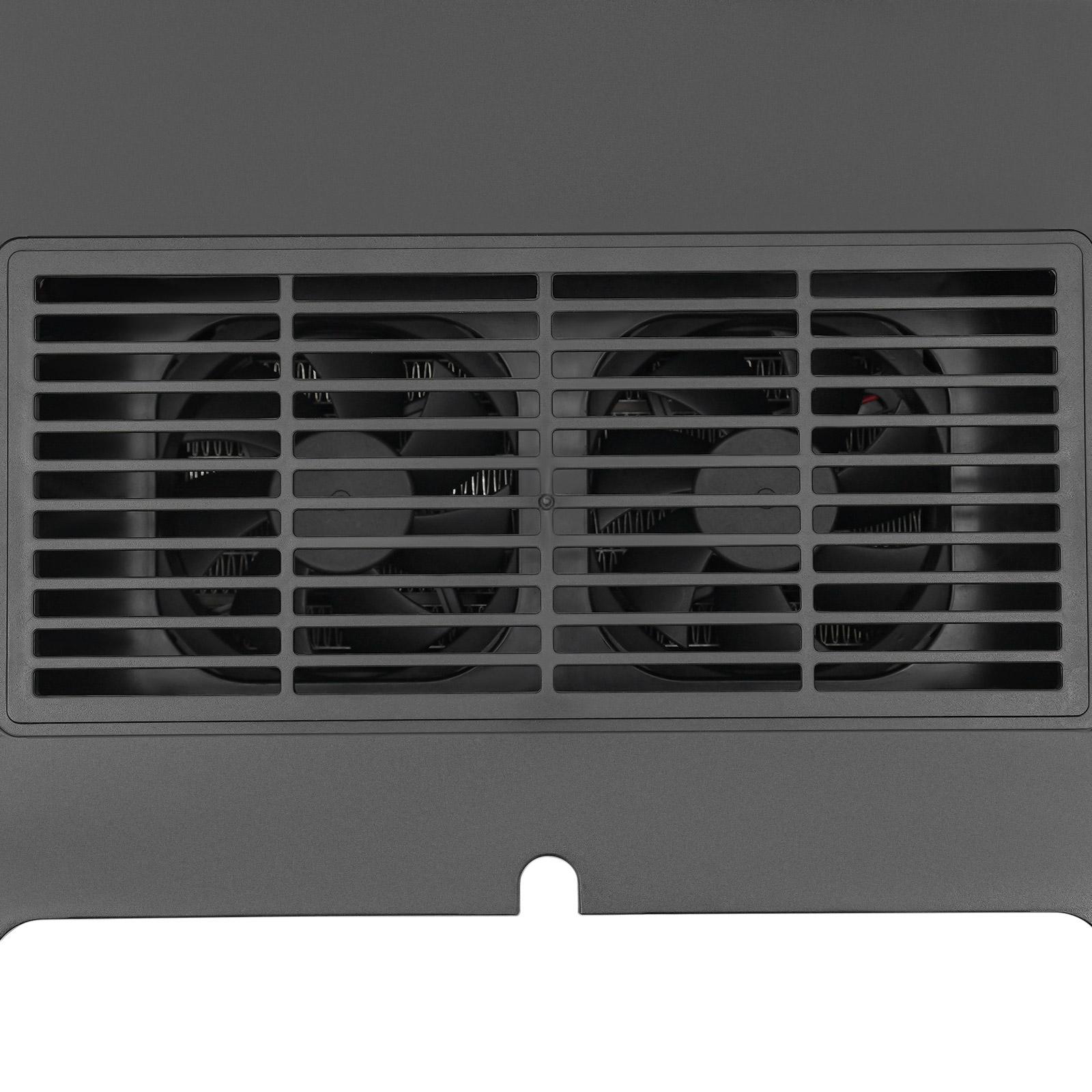 CNCEST 3D Fireplace Heater 1500W Ceramic Heater with LED Touch & Remote Control 3 Heating Modes Portable Electric Space Heater for Home, Outdoor Warm