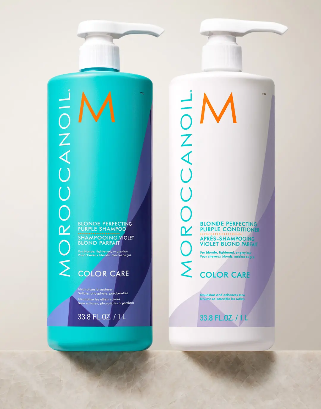 Blonde Perfecting Purple Shampoo & Conditioner Liter Bundle for Blonde, Lightened Brunette, or Grey Hair Blonde Perfecting Purple Shampoo & Conditioner Liter Bundle for Blonde, Lightened Brunette, or Grey Hair