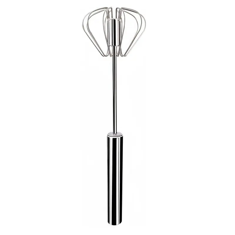 Manual Egg Beater, Cream Whisk, Press-Type Stirrer, Household Milk Frother, Baking Tool for Home Whipping