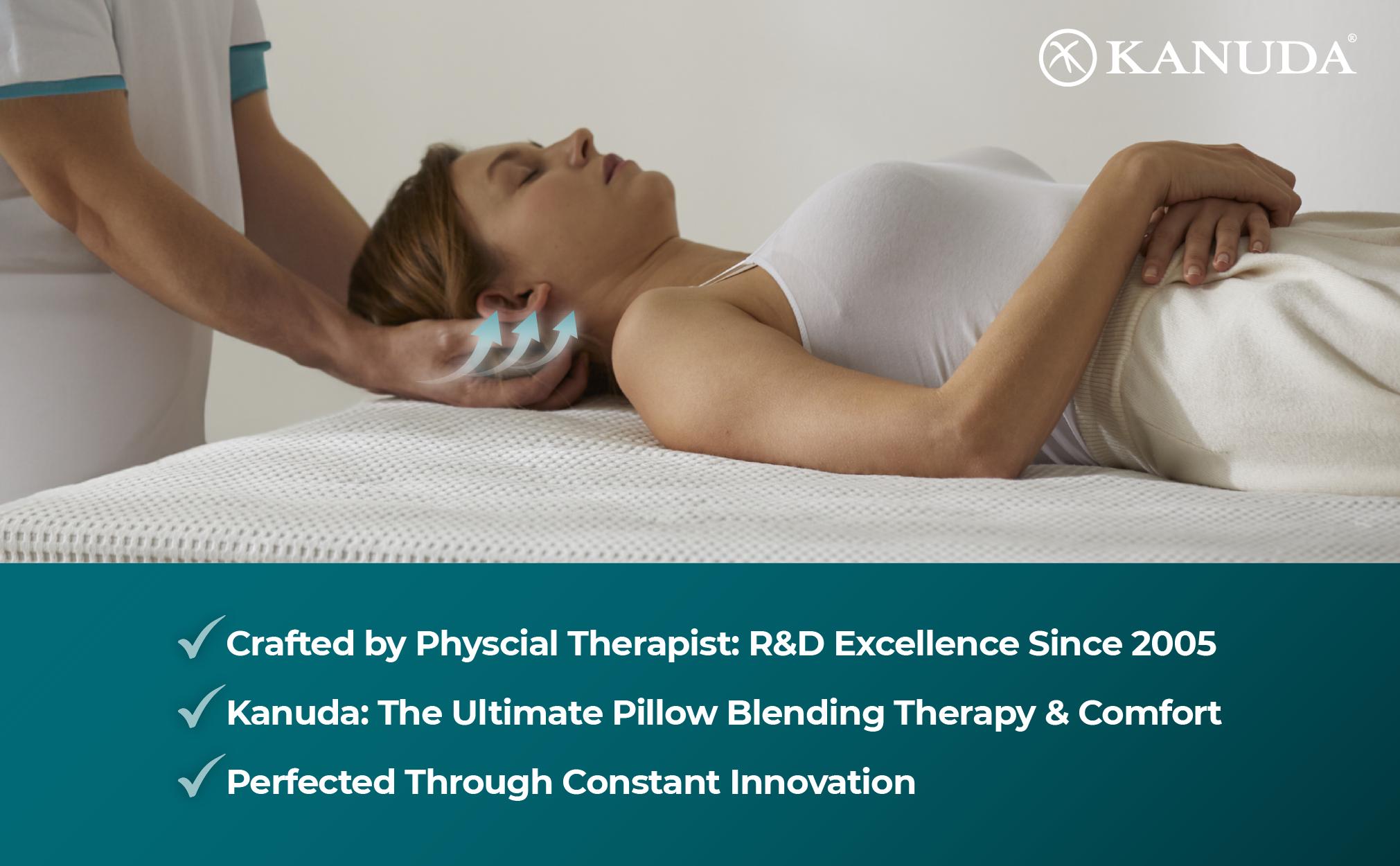 [Kanuda] Lumbar Nap | Lower Back Traction Pillow for Posture Correction, Lower Back Pain Relief, Tension Relief, Manual Massager