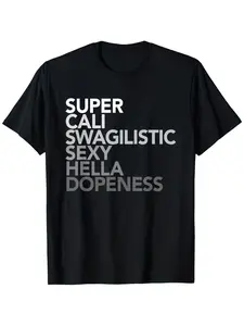 100% Premium Cotton T-shirt Supercalifragilisticexpialidocious T-Shirt