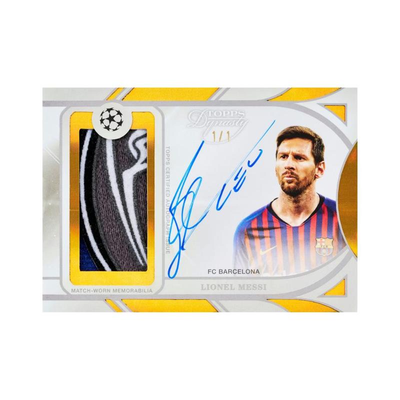 2024-25 Topps Dynasty UEFA Club Competitions Soccer FULL CASE (5 BOXES)