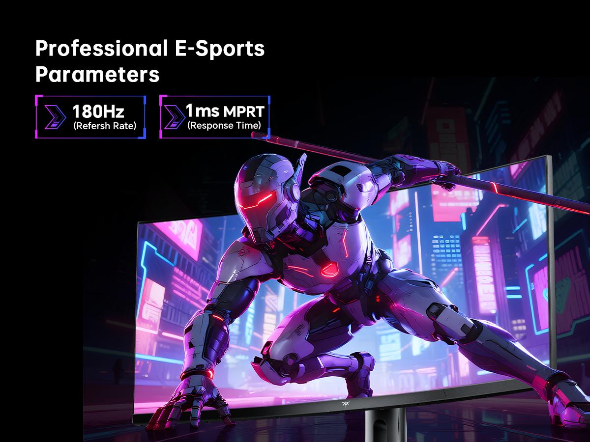 KTC 34" 2K WQHD 180Hz 3440X1440P Curved Gaming Ultrawide Monitor, 1500R PC Monitor, HDR10, FreeSync & G-Sync, HDMI, DisplayPort, VESA, Tilt Swivel Height Pivot Adjustment, H34S18S KTC 34" 2K WQHD 180Hz 3440X1440P Curved Gaming Ultrawide Monitor, 1500R PC Monitor, HDR10, FreeSync & G-Sync, HDMI, DisplayPort, VESA, Tilt Swivel Height Pivot Adjustment, H34S18S