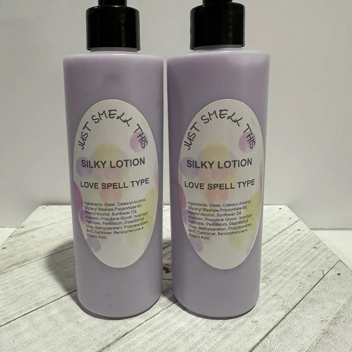Silky Lotion Body Lotion Love spell 8oz moisturizing