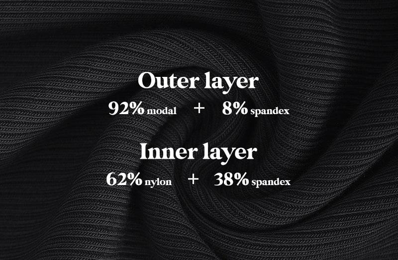 Popilush Slip Midi Dress Built-In Shapewear Spaghetti Straps Tummy Control Bodycon Sexy Casual Fabric