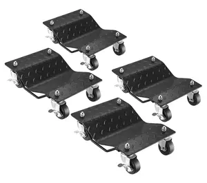 Stalwart Car Do lly Set of 4 Un der Vehicle Tir e Skates