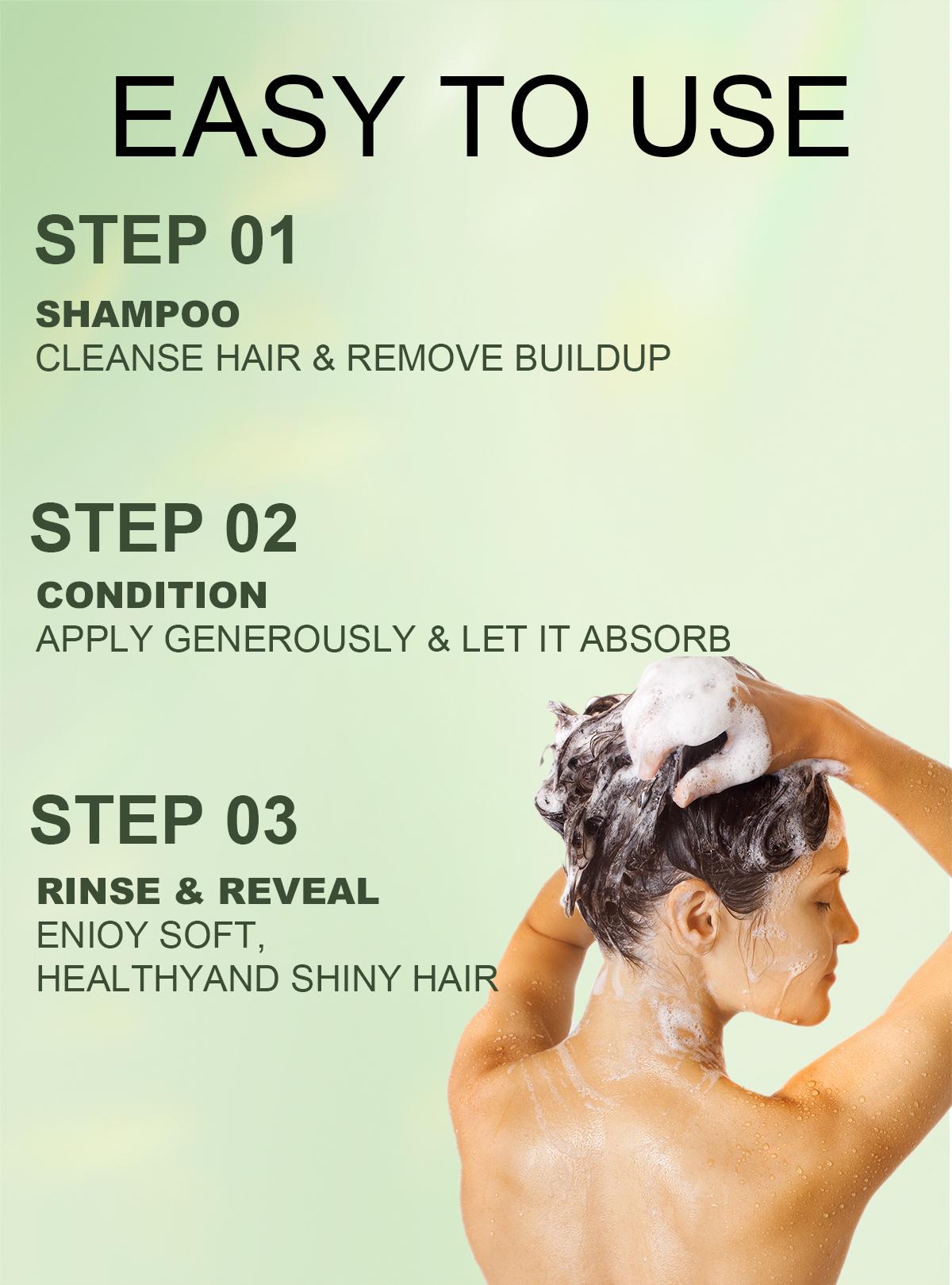 Tgideas Caviar & Rosemary Shampoo - Nourishing & Volumizing, For Oily Hair Care, Boosts Shine & Softness