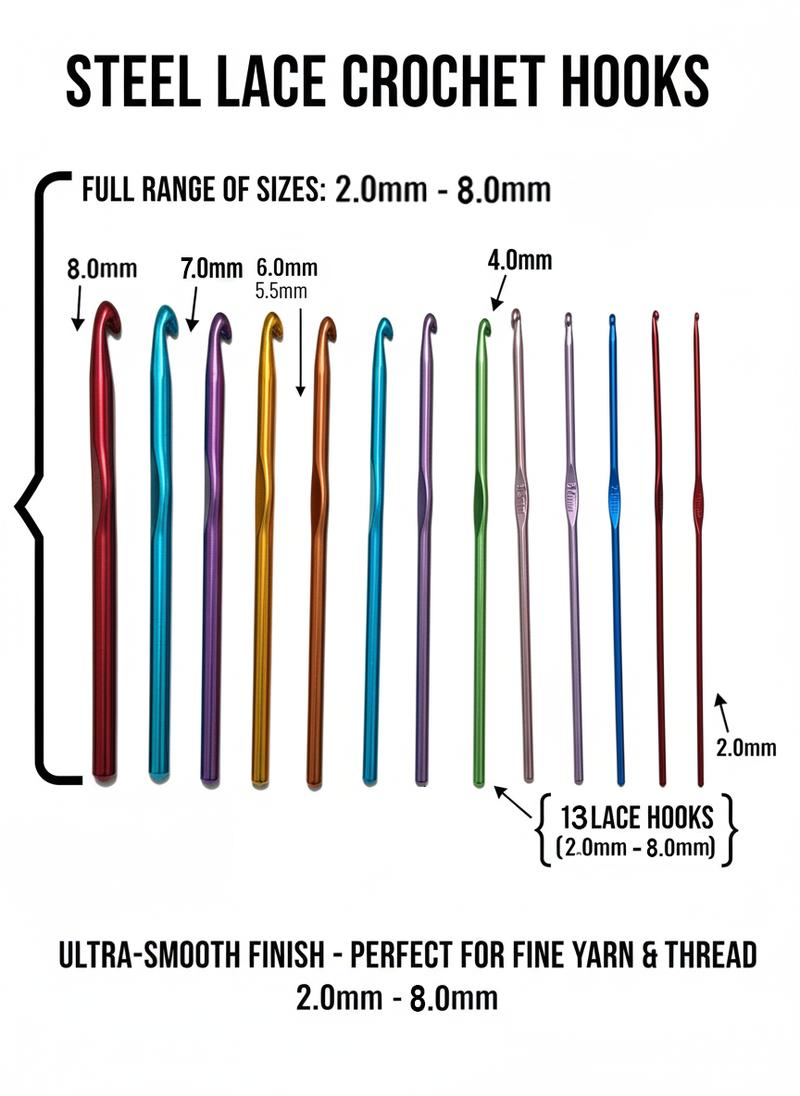 73-Piece Crochet Kit with Hooks, Knitting Needles, Yarn Balls & Tote Bag – Complete Beginner & Professional Set