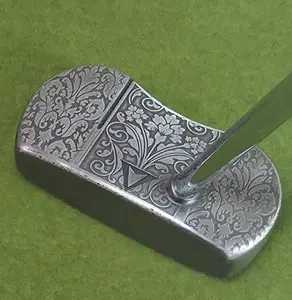 Florentine Putter - Hand-Engraved Custom Putter – Luxury Floral Design