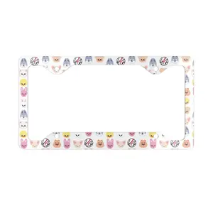 Skz metal license plate frame, Skz, Kpop license plate, kpop merch, kpop gifts, leeknow, kawaii, jyp