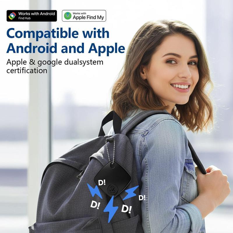 [Free.ship]CENPIN Mini Magnetic GPS Tracker for Car – Hidden Anti-Lost Location Tracker, Weatherproof Portable Device, Works with Apple Find My (iOS ), For Apple iPhone & Android