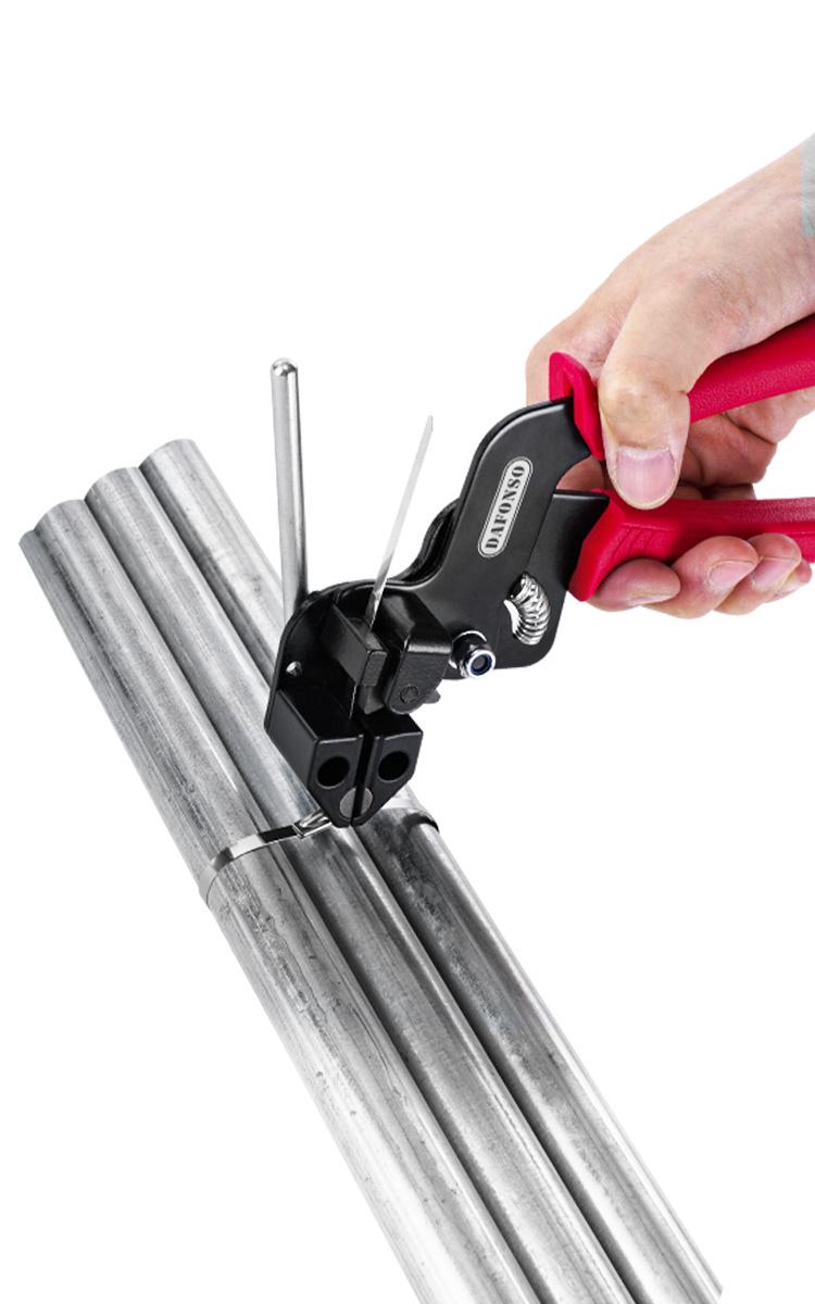 DAFONSO Heavy Duty 304 Stainless Steel Cable Tie Gun Kit-150PCS Metal Zip Ties (3 Sizes), Tensioning/Cutting Tool for Fencing, Chicken Coop, Cable Bundling, Exhaust Repair & Structural Reinforcement