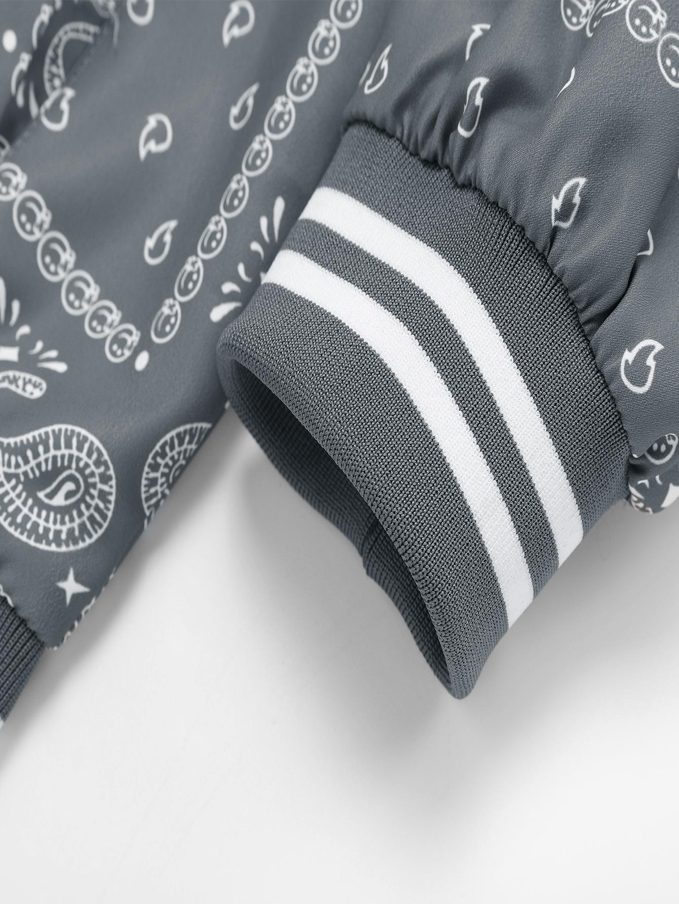 2 Pieces Men's & Women's Medium Size Hong Kong Style Sporty Loose Baseball Jacket Trendy Ins Casual Student Fashion for Spring Autumn