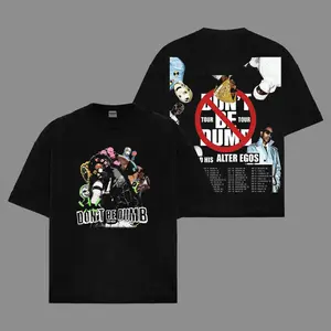 ASAP Don't Be Dumb World Tour Don't Be Dumb Album 2 Men's Oversized Cotton Hoodie Sweater T-Shirt, The Mob Hoodie Sweater T-Shirt , Vintage Music Merch Sweatshirt Hoodie T-Shirt, Retro 90s Rap Style, New Album Gift For Fans