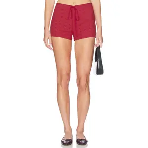 LIONESS Bardot Short in Cherry