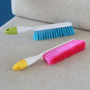 ZY Soft Bristle Bed Brush, Long Handle Cleaning Brush, Multifunctional Cleaning Tool for Bed, Sofa, Carpet, Home Care Supplies Household Wooden