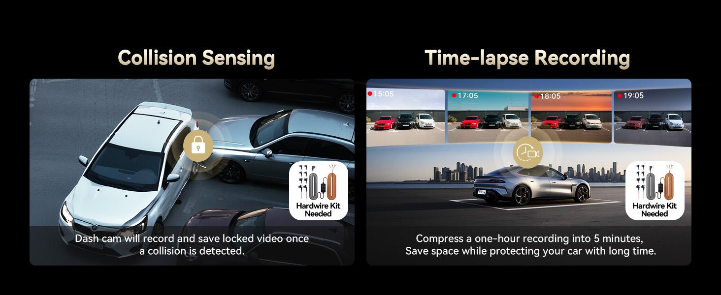 REDTIGER F77 4K+4K Dash Cam Front and Rear, Dual STARVIS 2 IMX678 HDR, Built-in 128GB eMMC, Voice Control Dash Camera for Cars with 5.8GHz WiFi, 4'' Touch Screen, GPS, Night Vision, 24H Parking Mode-Holiday Haul REDTIGER F77 4K+4K Dash Cam Front and Rear, Dual STARVIS 2 IMX678 HDR, Built-in 128GB eMMC, Voice Control Dash Camera for Cars with 5.8GHz WiFi, 4'' Touch Screen, GPS, Night Vision, 24H Parking Mode-Holiday Haul