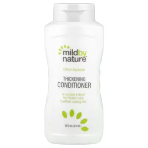 Mild By Nature Thickening Conditioner, B-Complex & Biotin, Citrus Squeeze, 16 fl oz (473 ml)