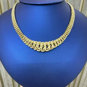 Gargantilla, corte princesa, en oro de 10 kilates