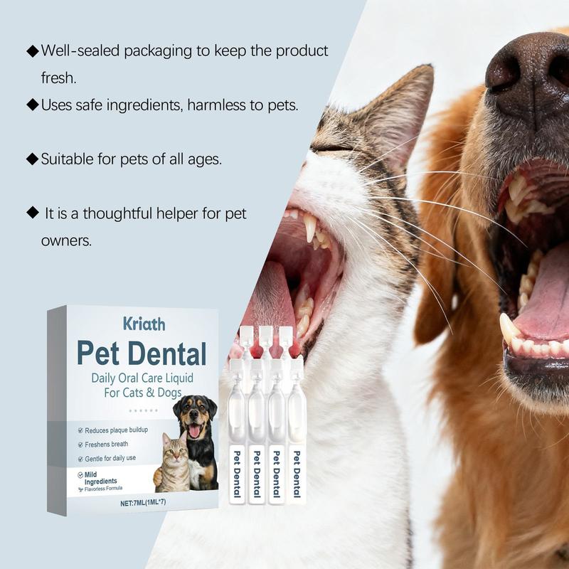 Pet Dental Oral Care Solution – Easy Daily Dental Care for Your Pet