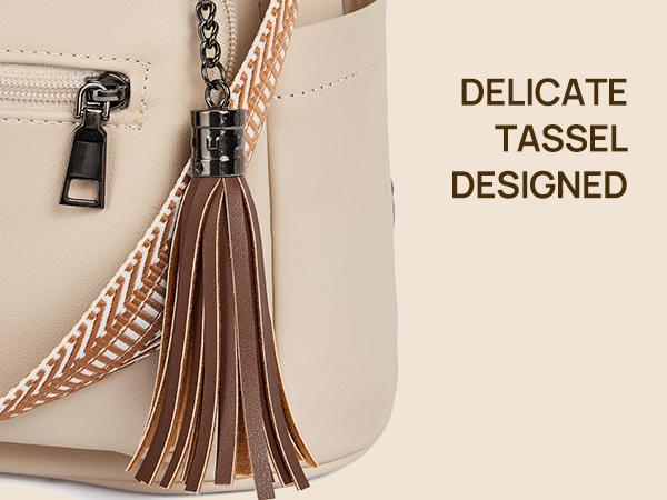【Telena】Womens Backpack Purse Vegan Leather Large Travel Work Backpack College Shoulder Bag with Tassel Gift #TikTokShopBlackFriday 【Telena】Womens Backpack Purse Vegan Leather Large Travel Work Backpack College Shoulder Bag with Tassel Gift #TikTokShopBlackFriday