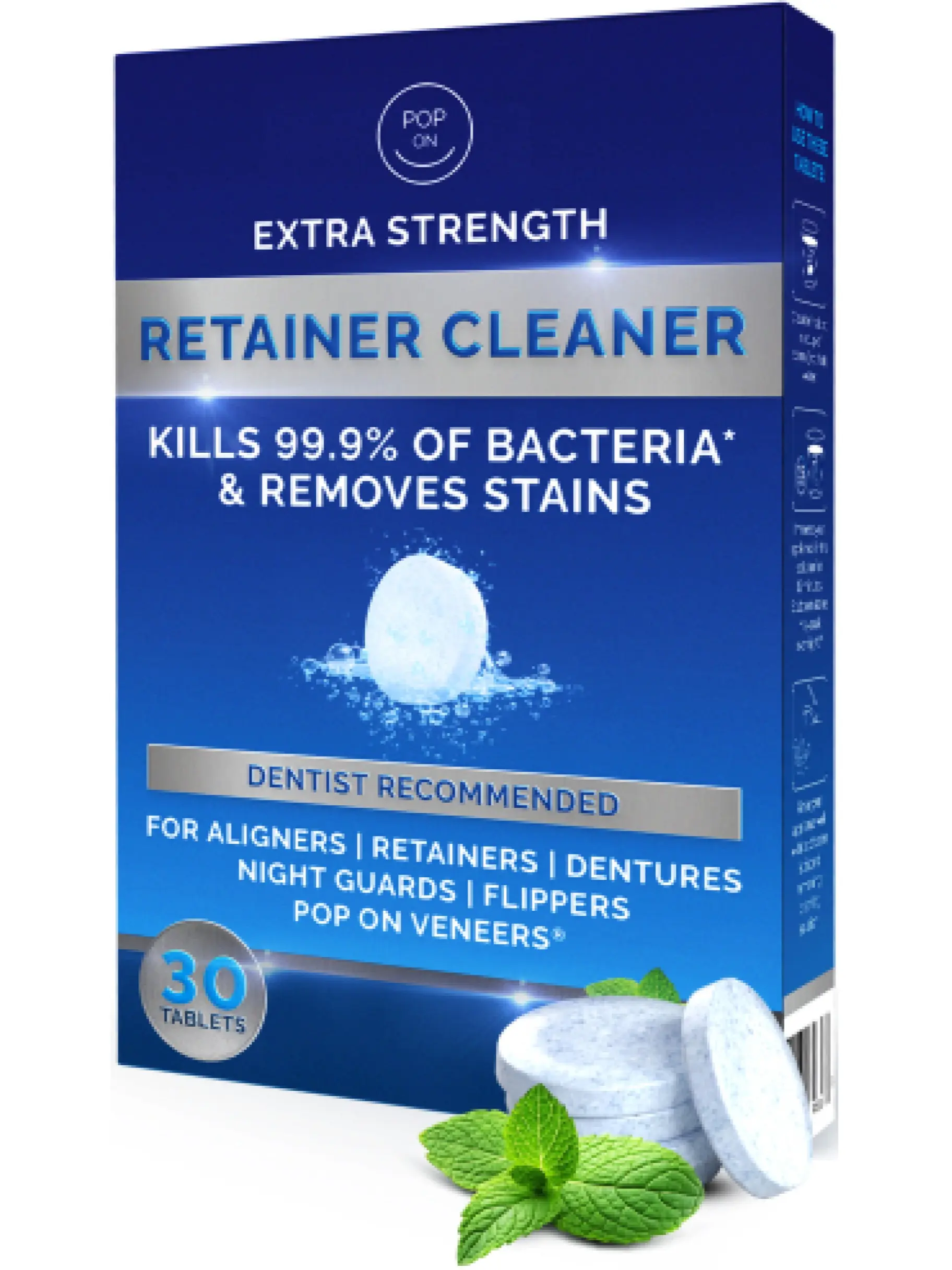 Retainer Cleaner Tablets for Invisalign Approved for Ultrasonic ...