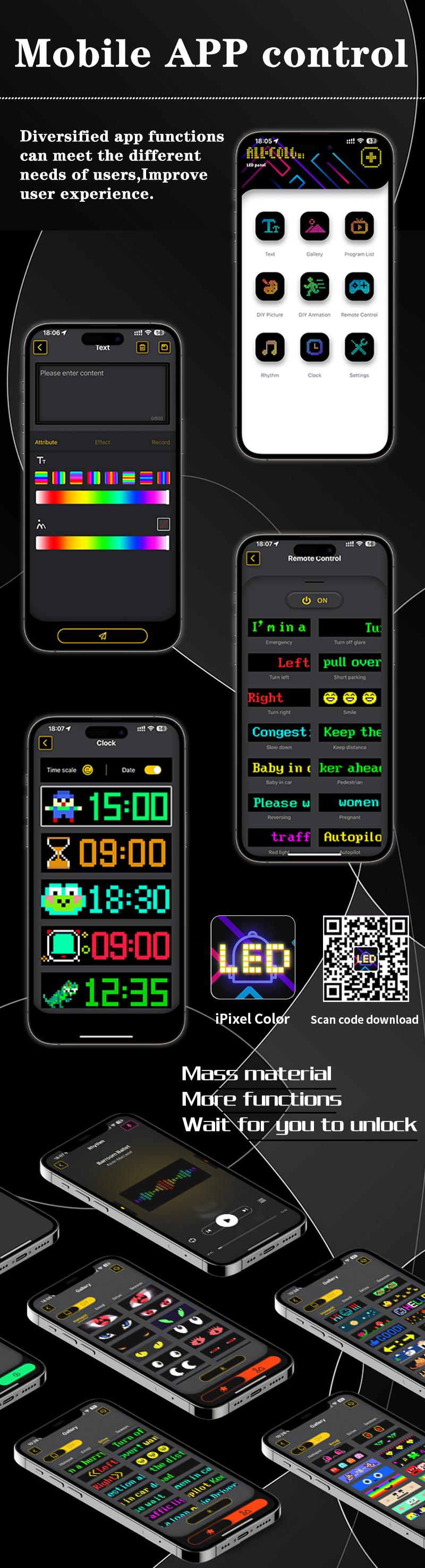 Noahtec Flexible USB 5V LED Store Sign with Bluetooth App Control Custom Text Pattern Animation Programmable Display for Store Car Bar Hotel IP66 Waterproof