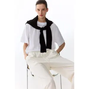 H&M Linen-blend trousers