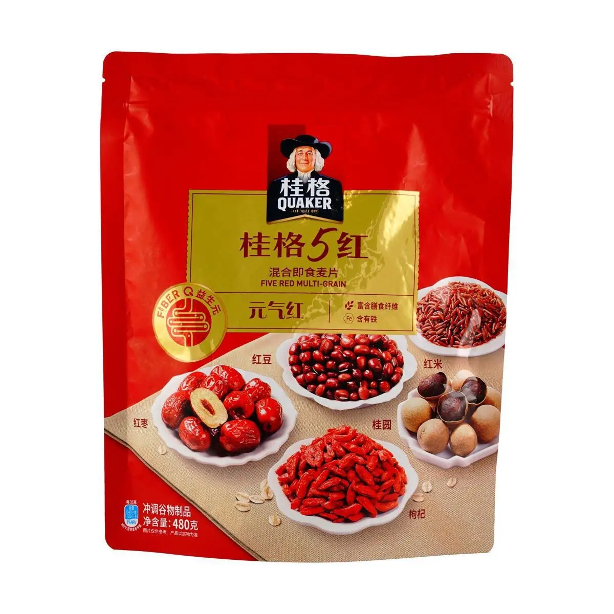 QUAKER 5 Red Mixed Instant Oatmeal, 16.93 oz