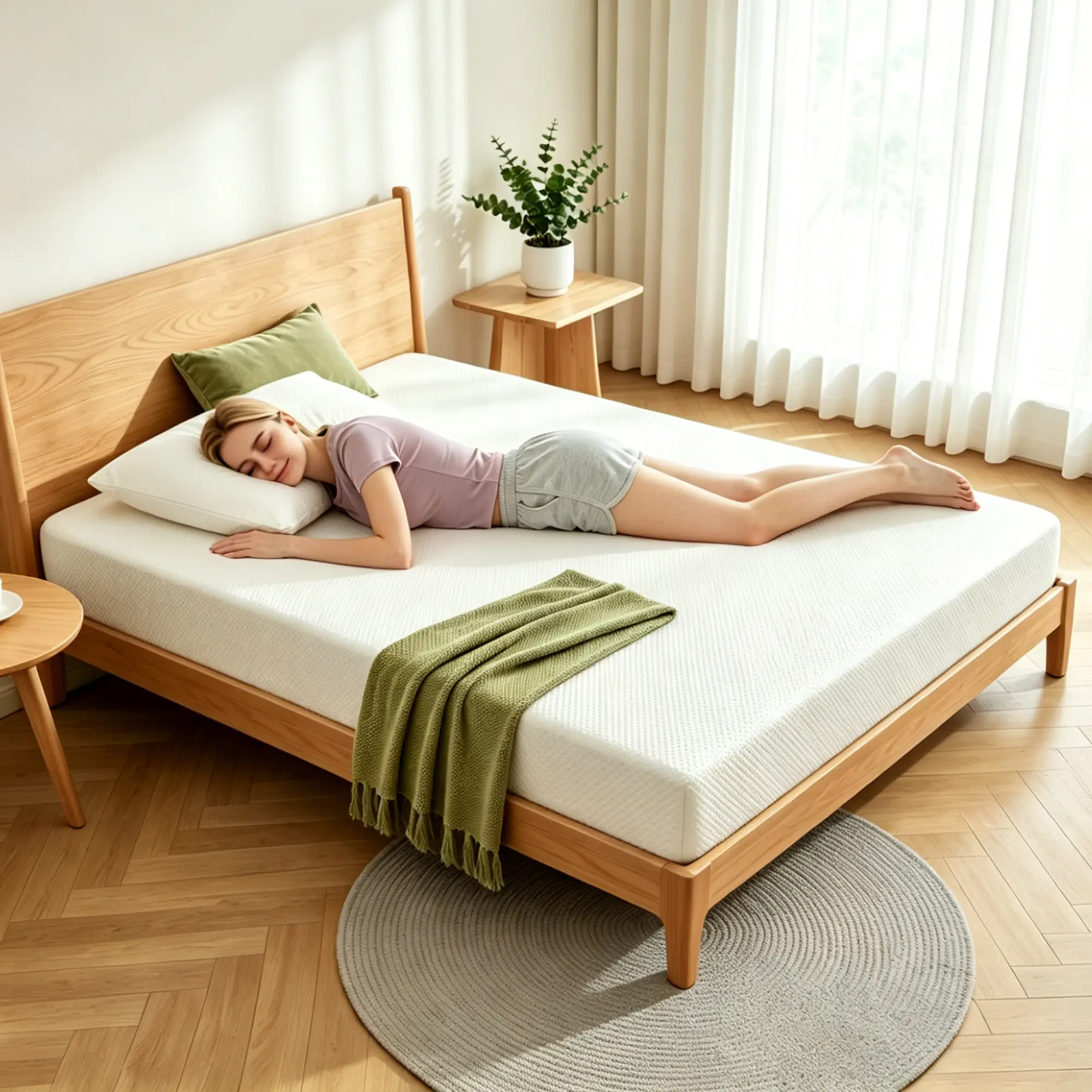 Full Size Memory Foam Mattress - High Quality Multi-Layer Gel Memory Foam, Glass Fiber, Breathable, Body Contouring, Authoritative Safety Tests Passed, Optimizes Posture for Deep Nightly Sleep, Full Size Bed