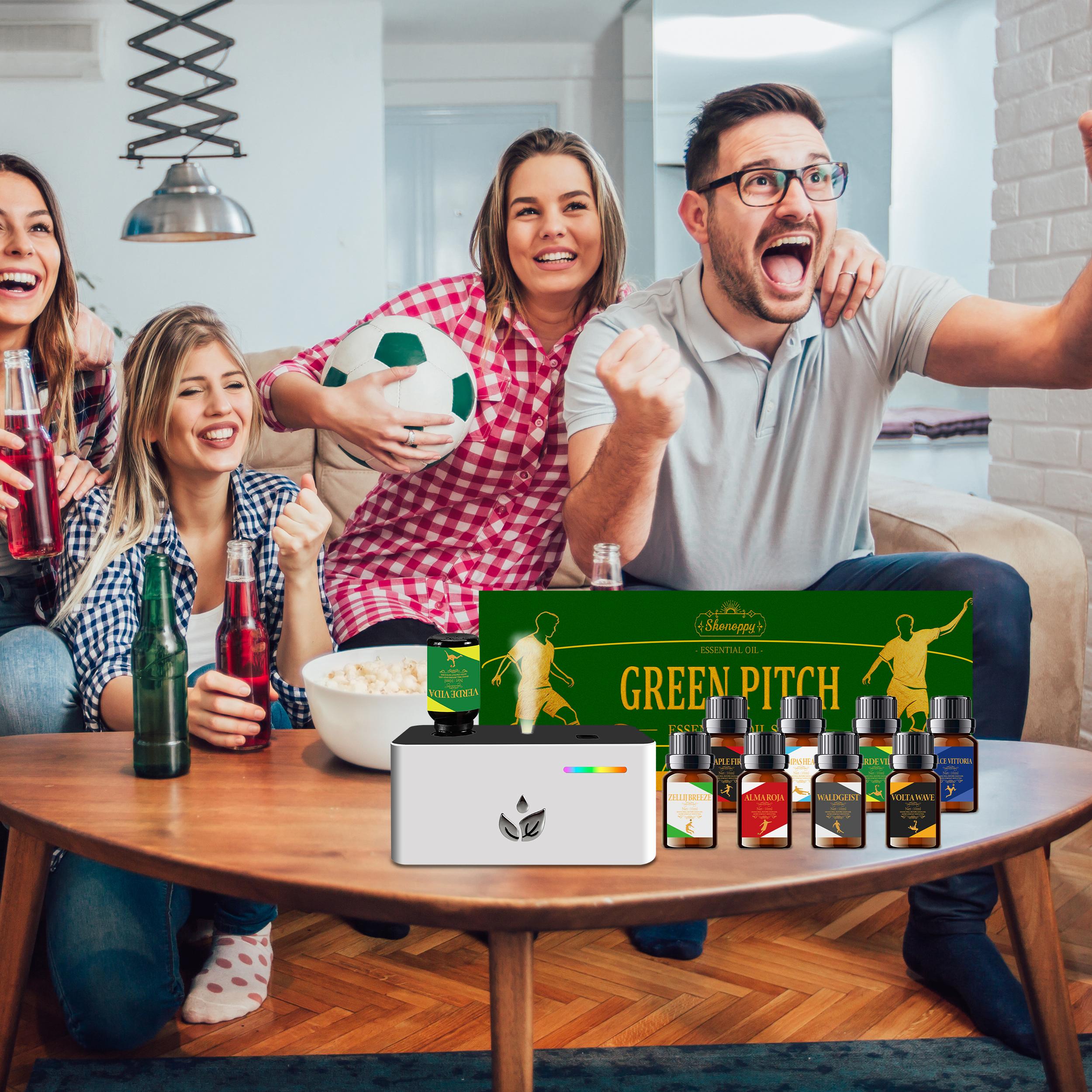 Shonoppy Hotel Essential Oil Set - 8 Bottles Long-Lasting Scent Perfume Diffuser Oil, Usable for Skin Smoothing, Car Aroma Diffuser, Humidifier, Candle Soap DIY, Home Fragrance, Luxury Gift