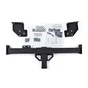 Black Steel Trailer Hitch 2 Hitch Receiver Compatible With 2016 - 2023 Toyota Tacoma (Not Applicable for SR Models)