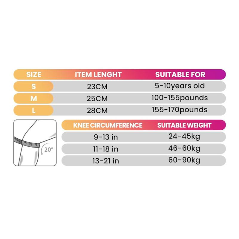 Knee Pads for Women, Men, Kids, Girls, Basketball, Volleyball, Football, Dance, Yoga, Tennis, Running, Cycling, Workout, Climbing - Black Small