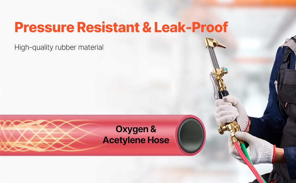 Oxygen Acetylene Torch Kit 12PCS Gas Welding Cutting Torch Kit 177'' Hose Oxygen Acetylene Torch Kit 12PCS Gas Welding Cutting Torch Kit 177'' Hose
