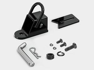 Nilight 2 Inch Rear Trailer Hitch Receiver Kit for ATV UTV Rear Bumper Tow Hook Black Hitch Cover Kit Outdoor Fishing Equipment Fishing Stuff Fishing Bundle