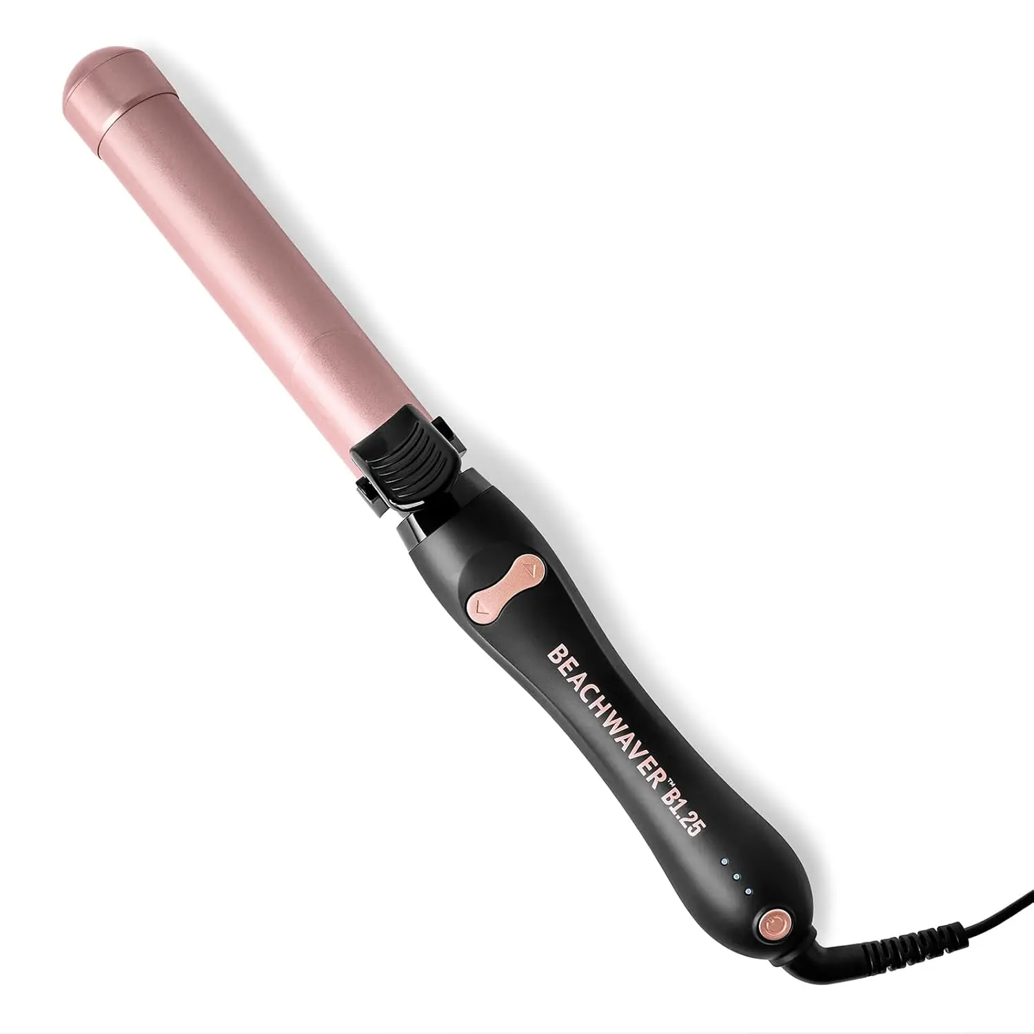 The Beachwaver Co. B1.25 Automatic Rotating Curling Iron, 1.25-Inch Ceramic Barrel for Voluminous Waves, Dual Voltage & Auto-Shut Off for Medium-to-Long Hair, Midnight Rose, Curling Hair Curling Iron, Single Item