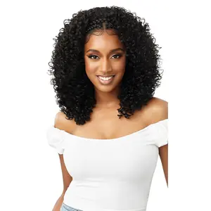Outre 13x2 HD Pre-Braided Lace Front Wig Halo Stitch Braid 18" QLOHSB18