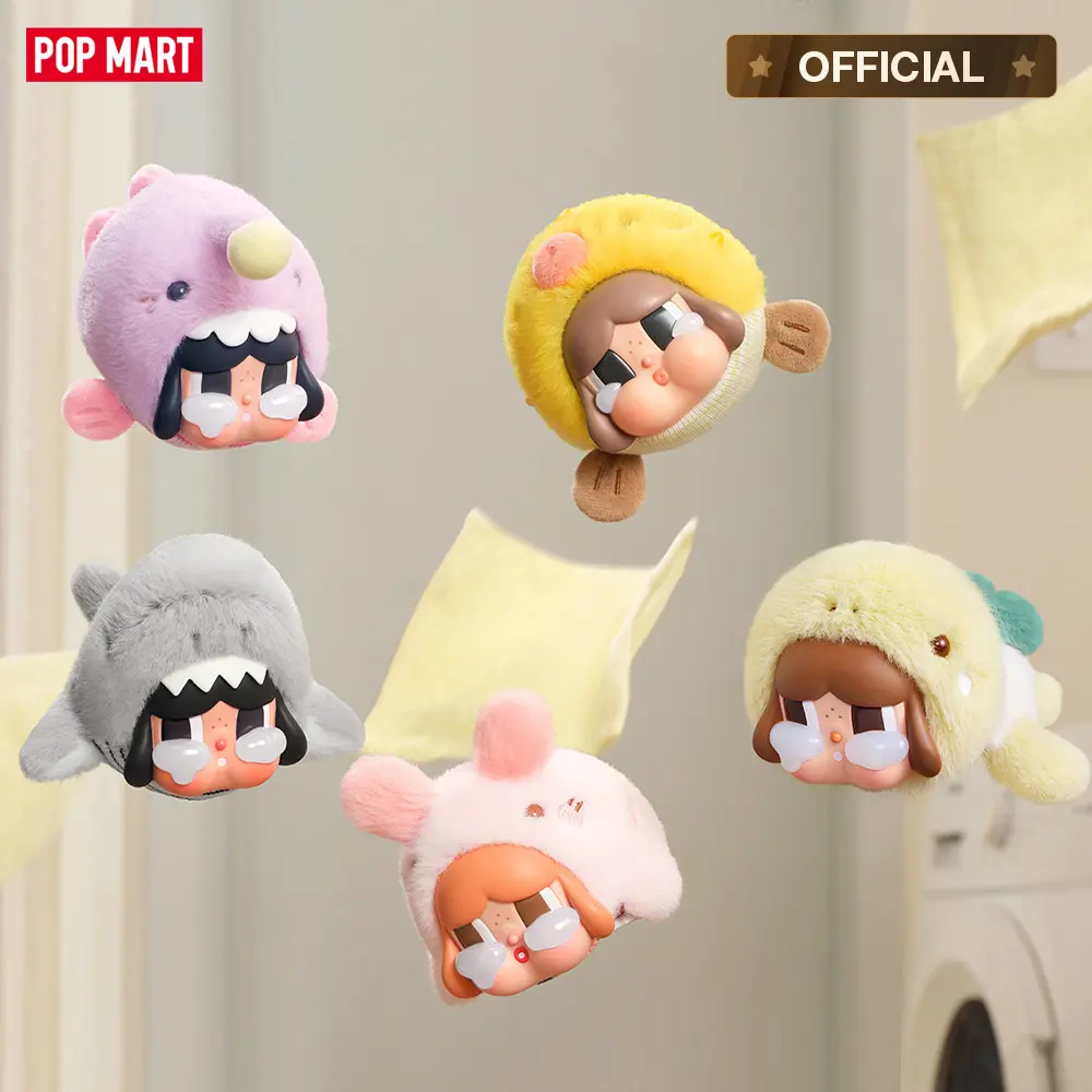 POP MART CRYBABY Cry Me An Ocean Series- Vinyl Plush Pendant Blind Box,summerwins