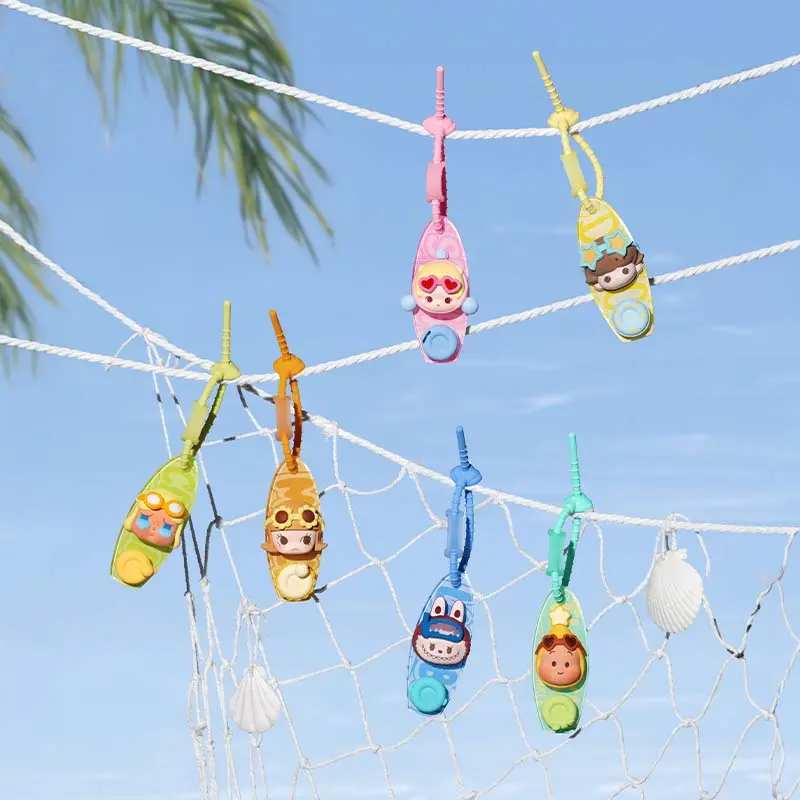 POP MART POP Bean Island Vacation Series Decorative Buttonhole Blind Box