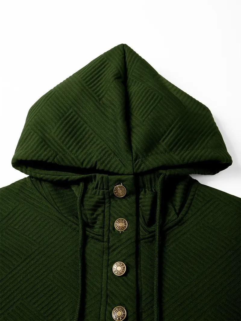 Men's casual fashion suit knitted jacquard sweatshirt and pants two-piece set