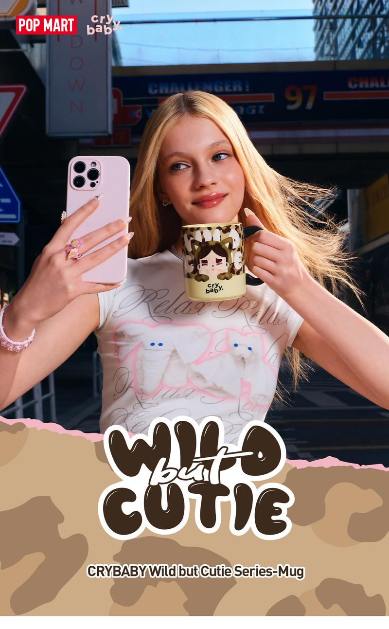 POP MART CRYBABY Wild but Cutie Series-Mug Cup
