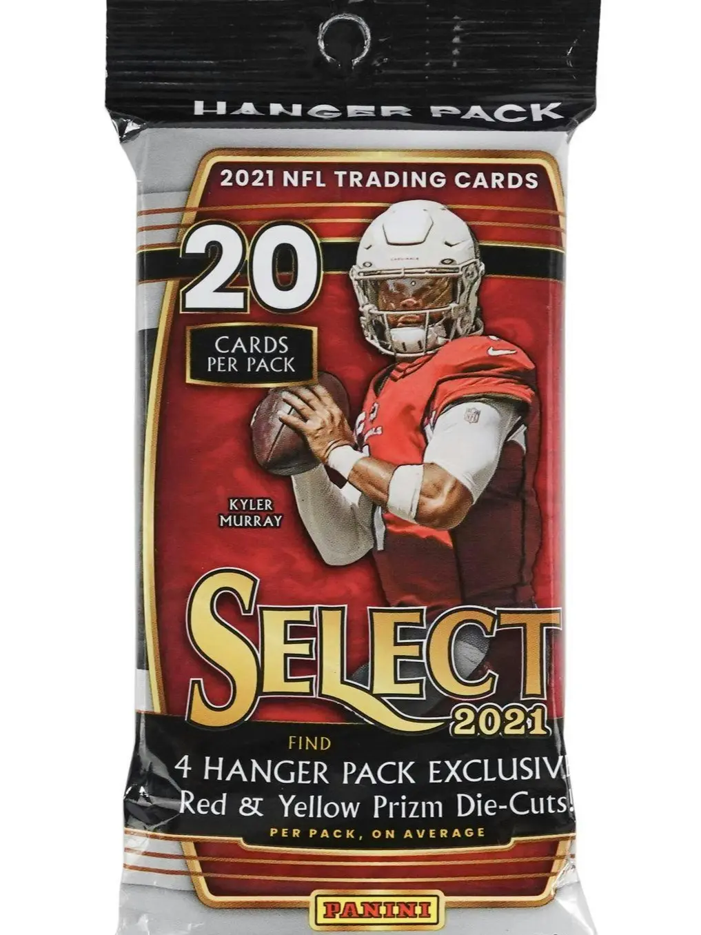 2021 Panini Select Football Hanger Pack (Red & Yellow Prizms!)