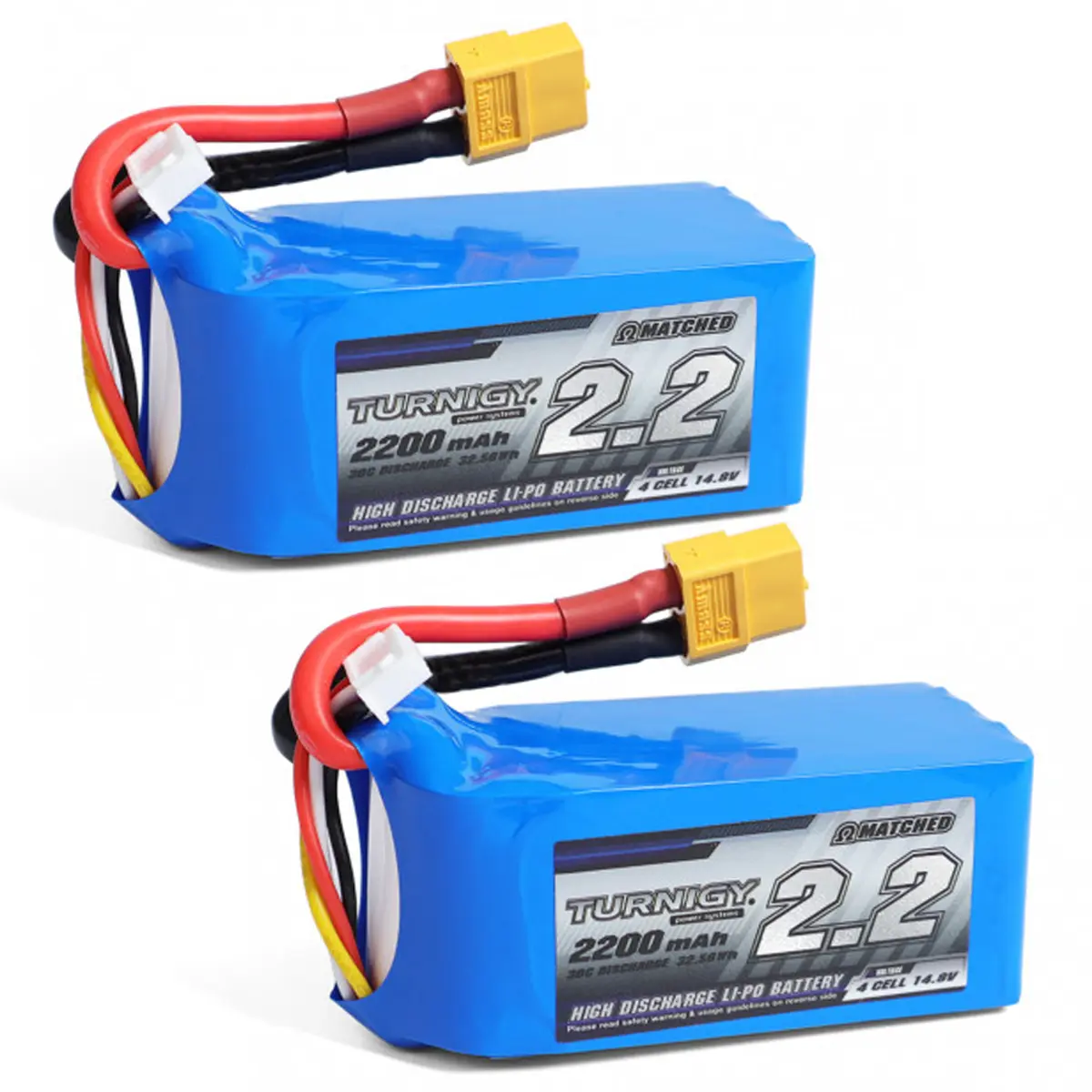 Turnigy 2200mAh 4S (14.8V) 30C Shorty LiPo Battery Pack w/XT60