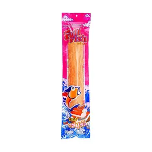 FULL FISH Thai Grilled Fish Snacks - Crab Flavor Crispy Seaweed Rolls 155g - Savory Seafood Snack for Parties & On-the-Go