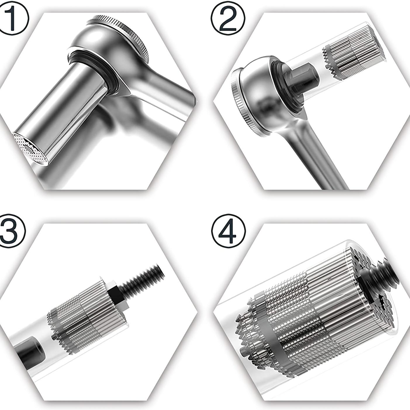 ring spanner Universal Multi-Function Wrench Set Adjustable Double-Ended Wrench Self-Tightening Wrench Manual Tool, Adjustable. Everyone Can Be a Repair Master! ring spanner Universal Multi-Function Wrench Set Adjustable Double-Ended Wrench Self-Tightening Wrench Manual Tool, Adjustable. Everyone Can Be a Repair Master!